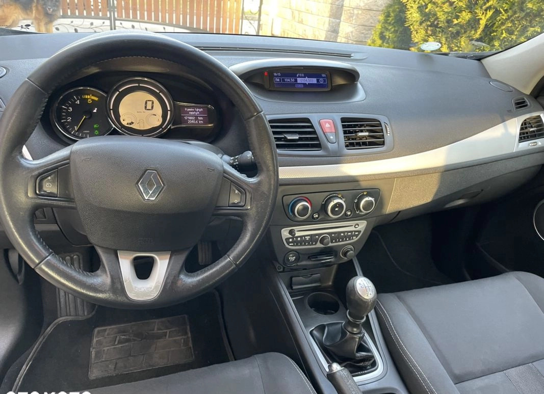 Renault Megane cena 17400 przebieg: 170479, rok produkcji 2009 z Bieruń małe 172